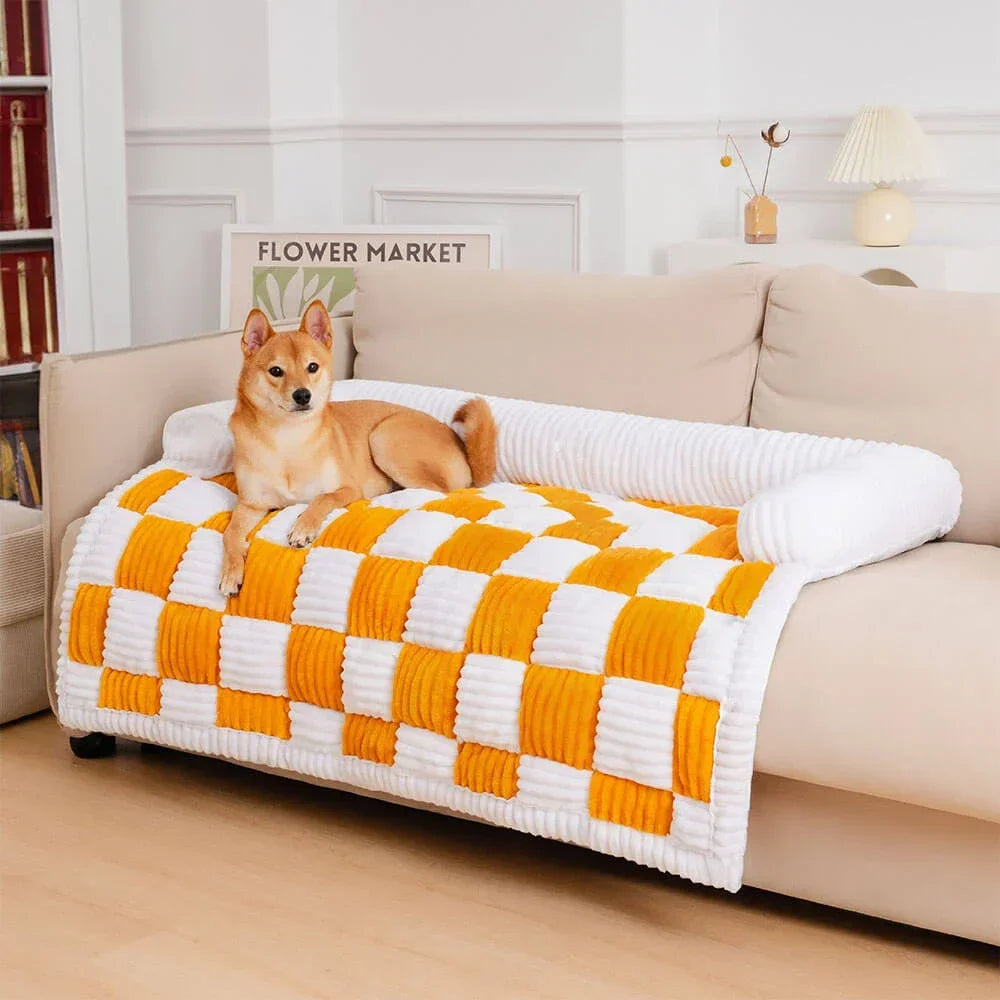 Lit Douillet Anti-Poils pour Chats & Chiens