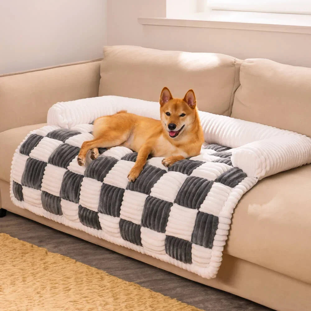 Lit Douillet Anti-Poils pour Chats & Chiens