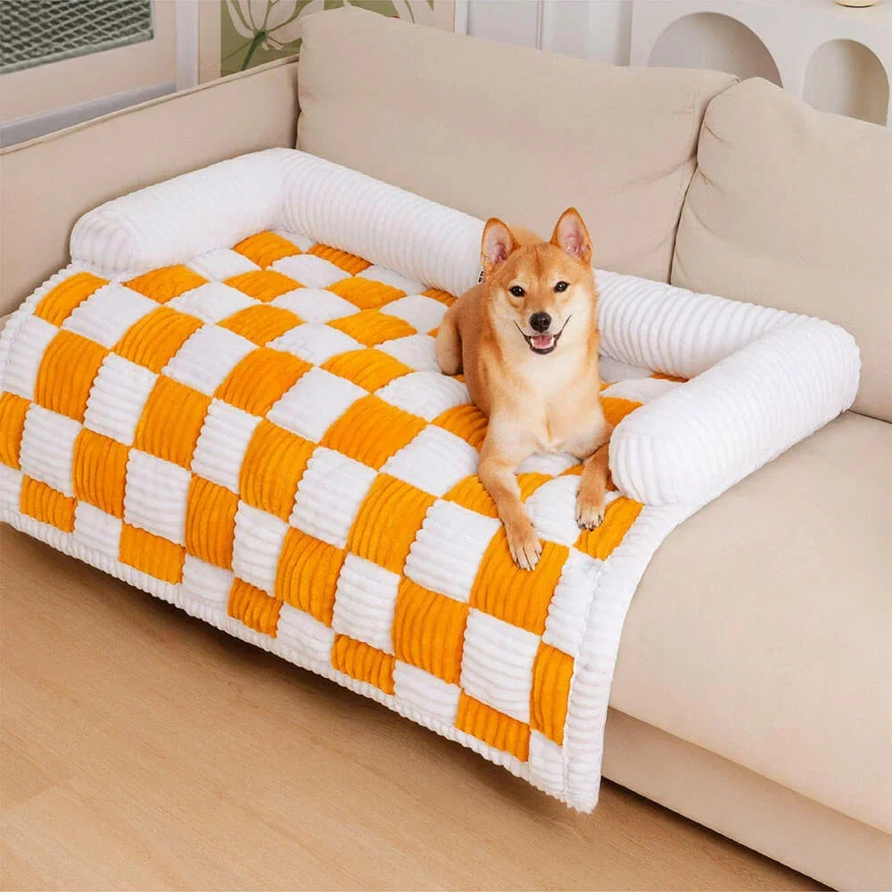 Lit Douillet Anti-Poils pour Chats & Chiens