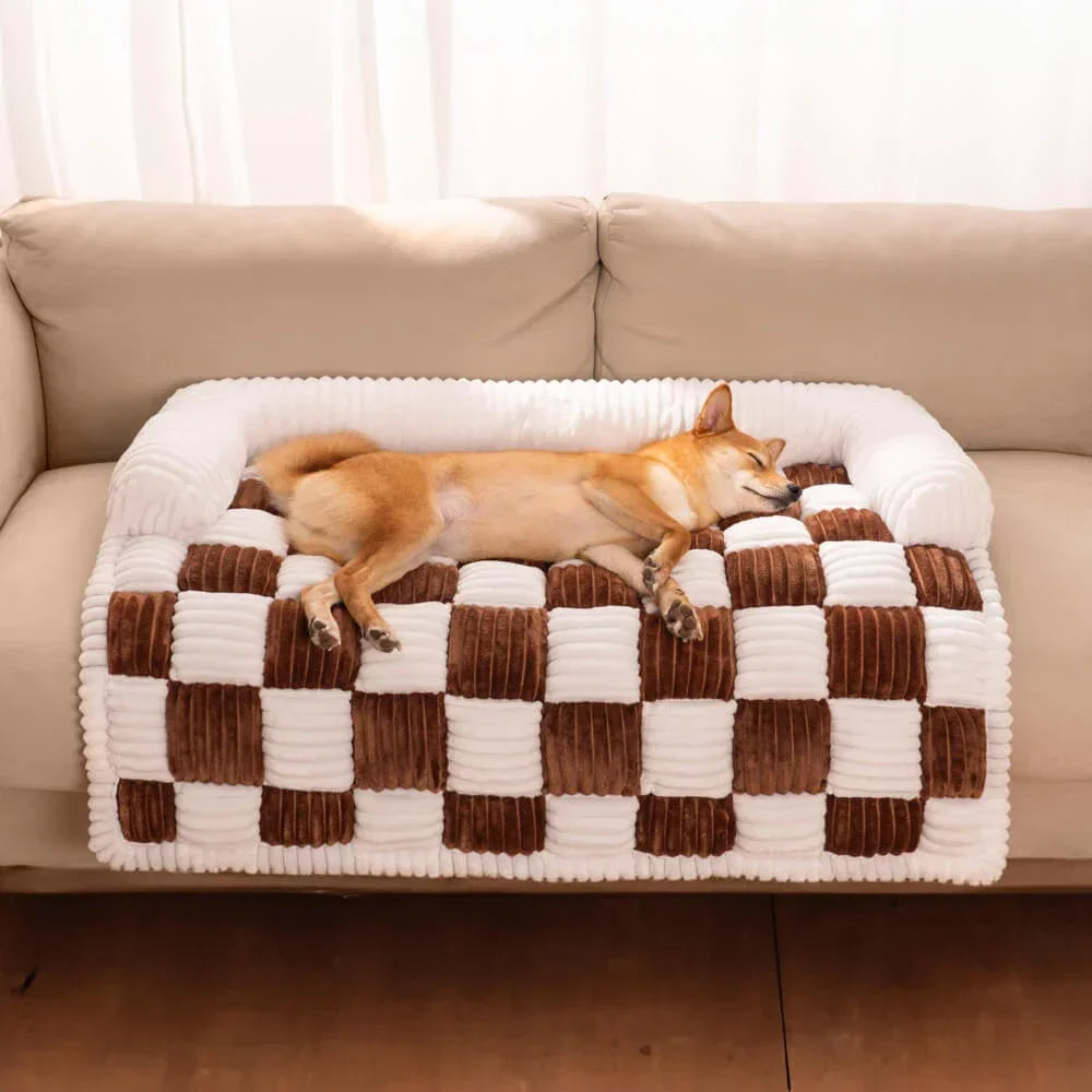 Lit Douillet Anti-Poils pour Chats & Chiens