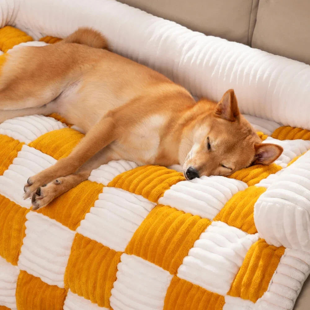 Lit Douillet Anti-Poils pour Chats & Chiens