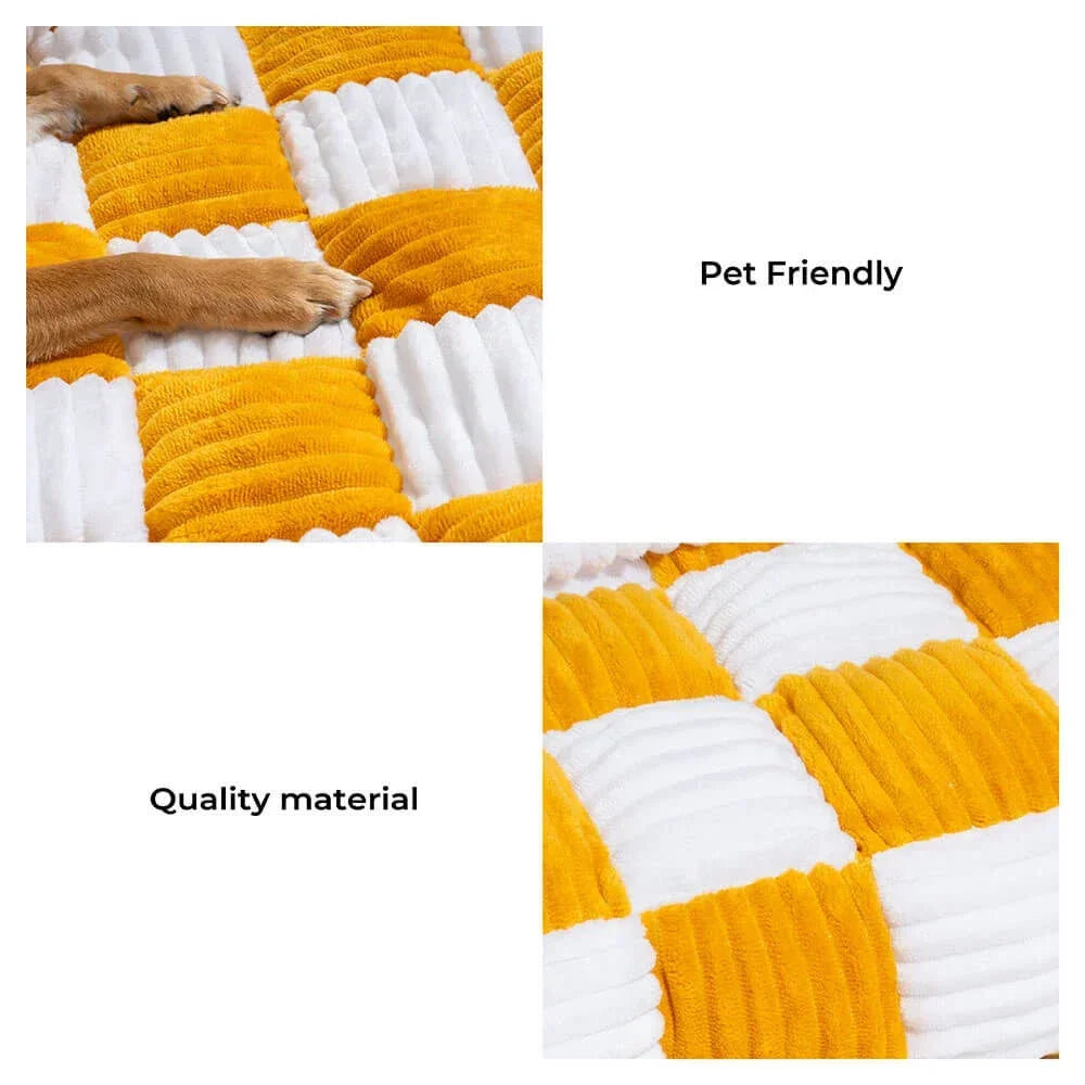 Lit Douillet Anti-Poils pour Chats & Chiens